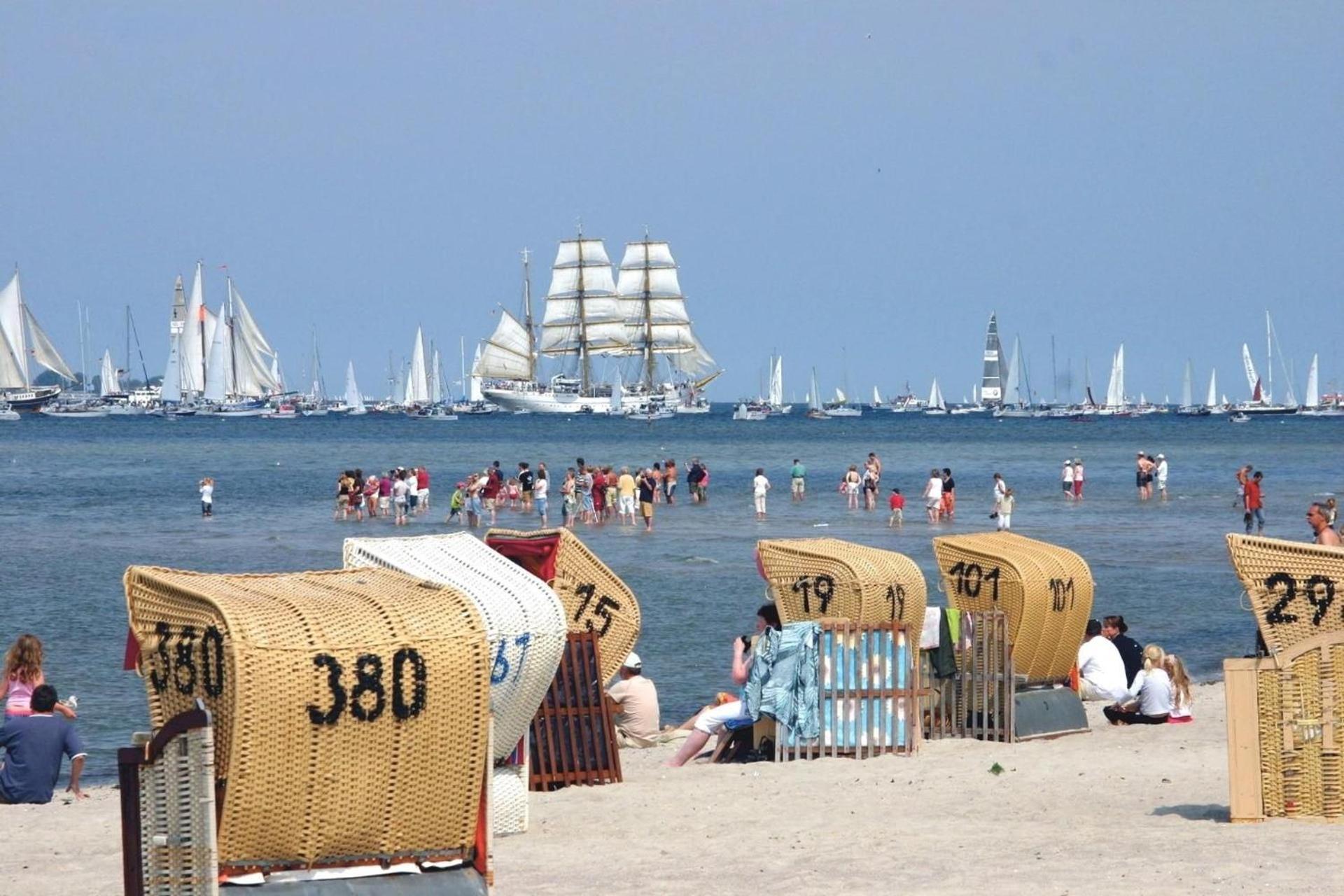 Probsteier Platz Ostseewelle Laboe Esterno foto
